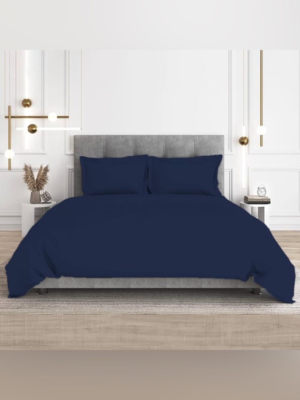 Classic Navy Duvet Cover Egyptian
